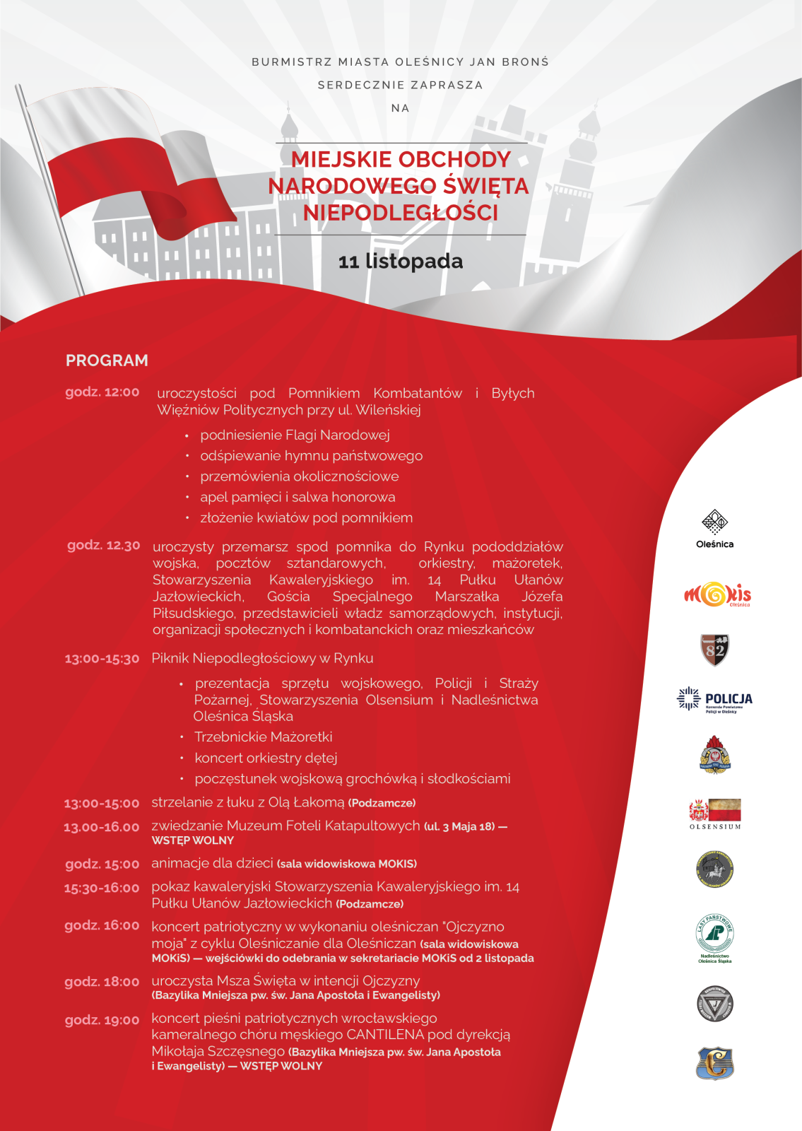 plakat 11 listopad
